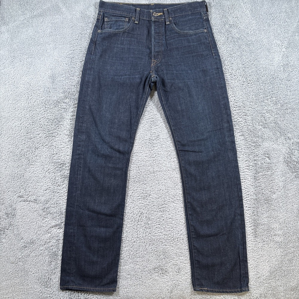 Levi's Men's 501 32x32 Original Straight Fit Jeans - Dark Wash (2013)